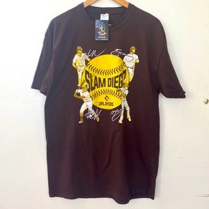 Officially licensed MLB Players Association San Diego Padres  “Slam Diego” shirt